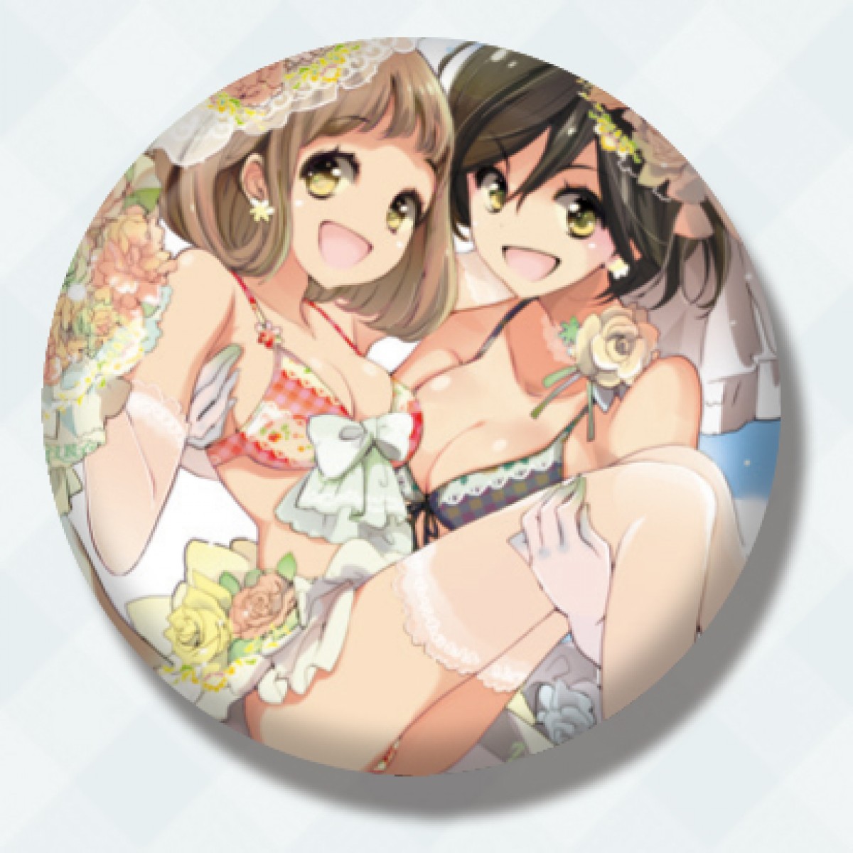 ガールズラブがテーマの「百合展」開催　女性同士の美しすぎる世界を描く