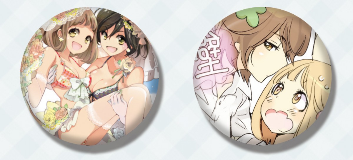 ガールズラブがテーマの「百合展」開催　女性同士の美しすぎる世界を描く