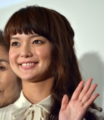 映画『あやしい彼女』完成披露試写会に登壇した多部未華子