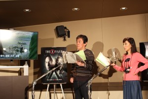 『X‐ファイル 2016』公開アフレコの様子