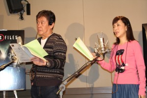 『X‐ファイル 2016』公開アフレコの様子