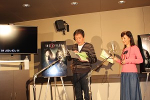 『X‐ファイル 2016』公開アフレコの様子