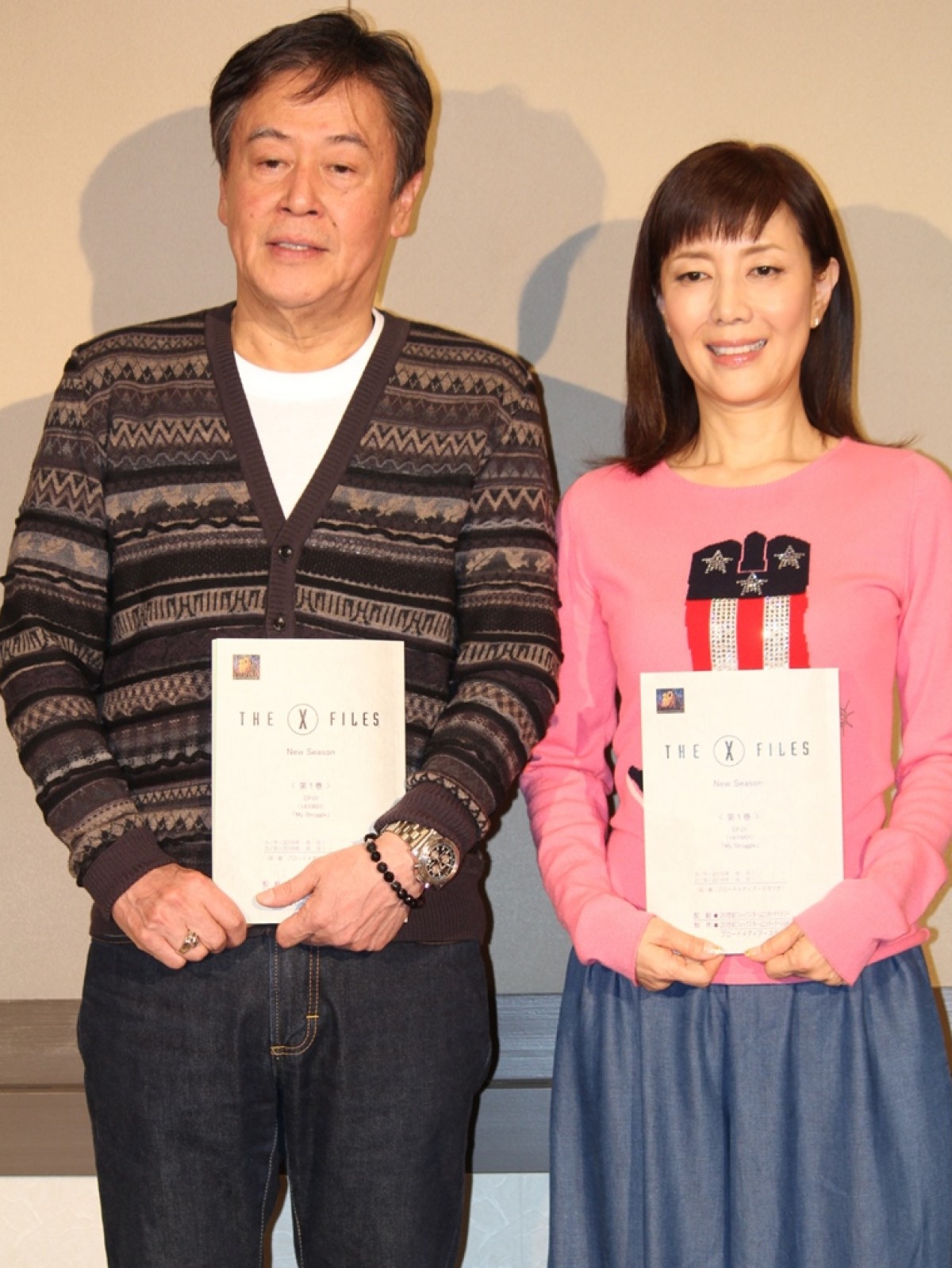 風間杜夫＆戸田恵子、『X‐ファイル』13年ぶりコンビ復活もブランク感じず　
