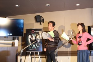 『X‐ファイル 2016』公開アフレコの様子