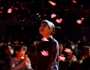 映画『ちはやふる　上の句』完成披露試写会の様子