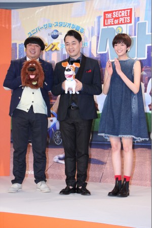 『ペット』吹き替えキャスト発表イベントの様子