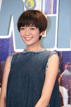 『ペット』吹き替えキャスト発表イベントに登場した佐藤栞里