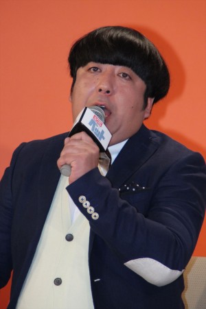 『ペット』吹き替えキャスト発表イベントに登場した日村勇紀