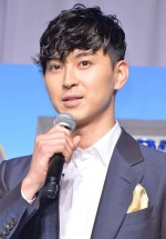 「ザ・プレミアム・モルツ＜香るエール＞」発売イベントに登壇した松田翔太