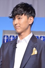 「ザ・プレミアム・モルツ＜香るエール＞」発売イベントに登壇した松田翔太