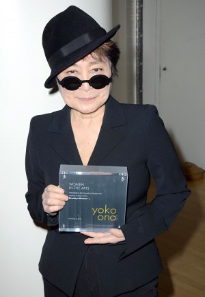 オノ・ヨーコ、米ブルックリン美術館で開催されたイベントに出席（2012年11月15日）