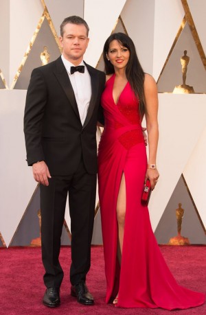 マット・デイモンと妻のルシアナ・バロッソ