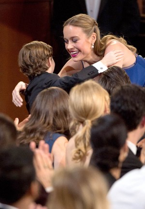 ブリー・ラーソン、主演女優賞（『ルーム』）を初受賞