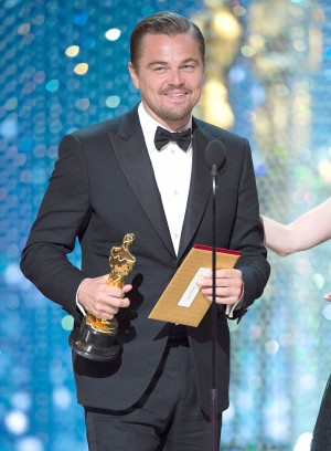レオナルド・ディカプリオ、悲願の主演男優賞（『レヴェナント：蘇えりし者』）を受賞