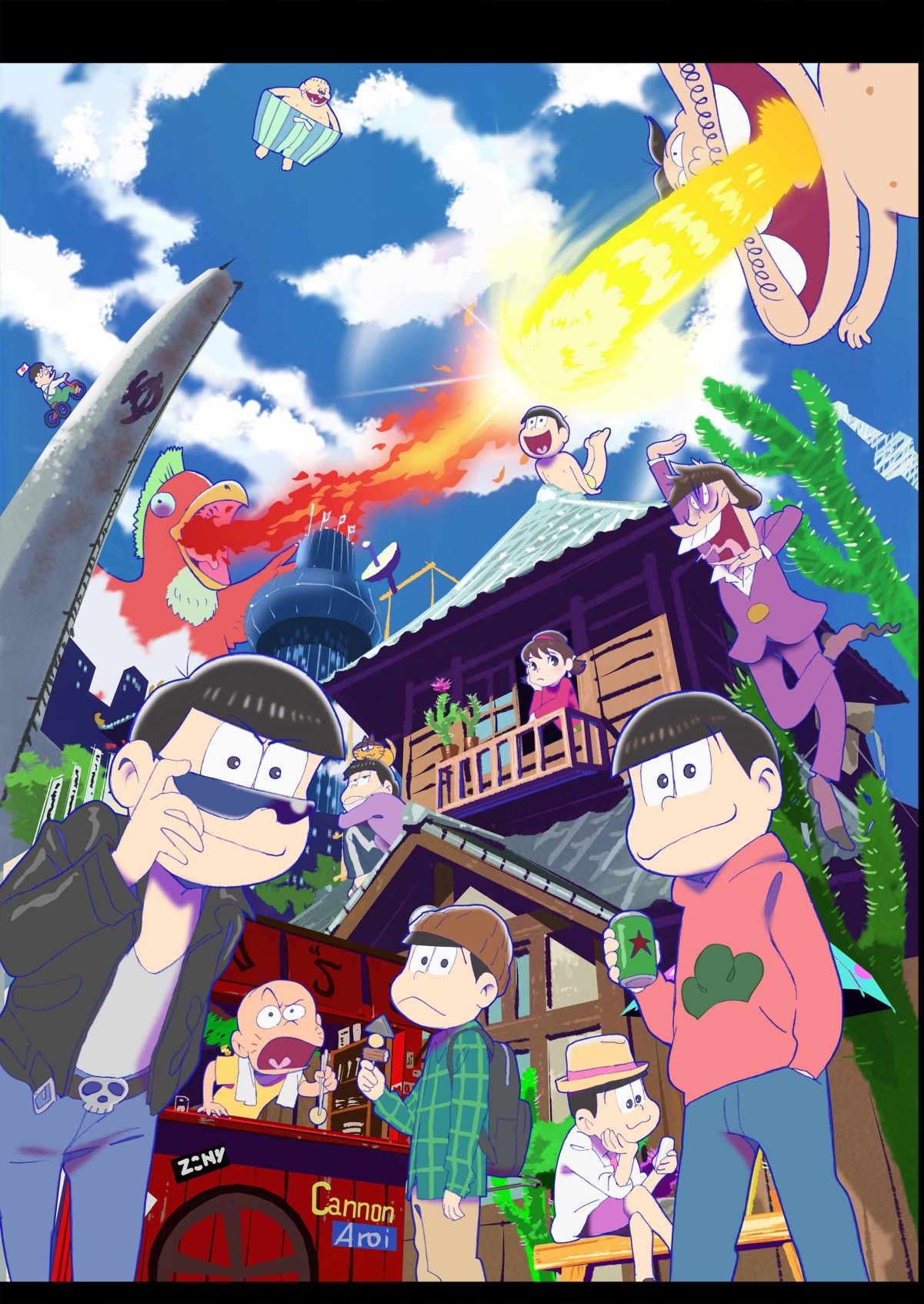 『おそ松さん』録りおろし限定ムービー配信　ツイッター“宣伝担当”就任で脱ニート!?