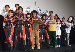 『劇場版 ウルトラマンＸ』完成披露舞台挨拶の様子