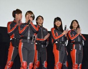 『劇場版 ウルトラマンＸ』完成披露舞台挨拶の様子