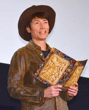 『劇場版 ウルトラマンＸ』完成披露舞台挨拶に登壇したマイケル富岡