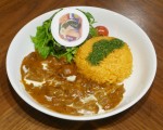 「おそ松さん×タワーレコードカフェ」渋谷店　おそ松の「お兄ちゃん大好き！競馬場のもつ煮込み風マツバヤシライス」