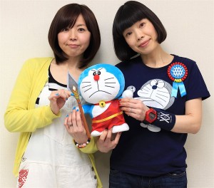 『映画ドラえもん 新・のび太の日本誕生』水田わさび（右）と大原めぐみ（左）インタビュー
