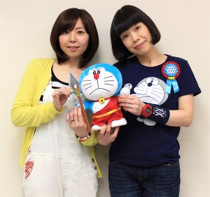 『映画ドラえもん 新・のび太の日本誕生』水田わさび（右）と大原めぐみ（左）インタビュー