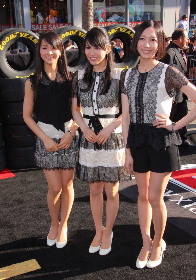 Perfume、Cars 2 Hollywood Premiere