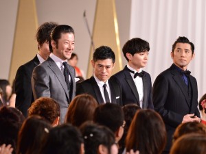 （左より）浅野忠信、新井浩文、伊藤淳史、染谷将太、本木雅弘