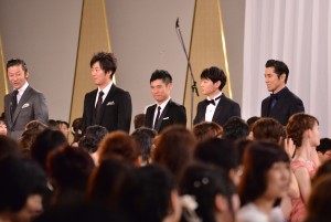 （左より）浅野忠信、新井浩文、伊藤淳史、染谷将太、本木雅弘