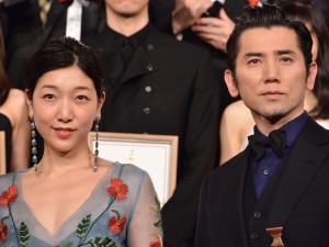 安藤サクラ、本木雅弘