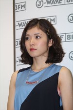 新ラジオ番組『VALON』記者会見に出席した松岡茉優