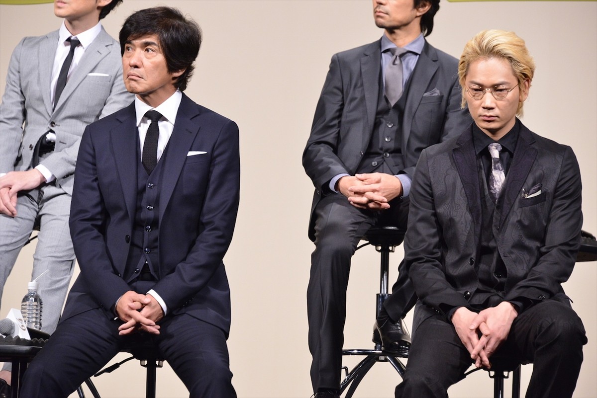 佐藤浩市、瑛太＆綾野剛から「お寿司食べたい」　豪華共演陣が“おごって”アピール