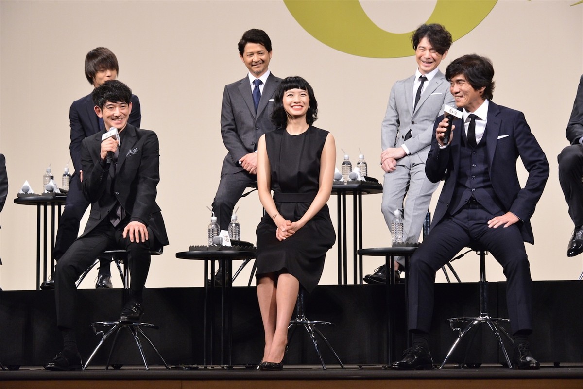 佐藤浩市、瑛太＆綾野剛から「お寿司食べたい」　豪華共演陣が“おごって”アピール