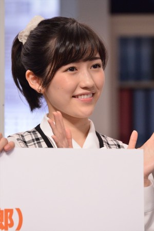 「福田雄一×StarS（井上芳雄・浦井健治・山崎育三郎）『トライベッカ』」製作会見に出席した渡辺麻友