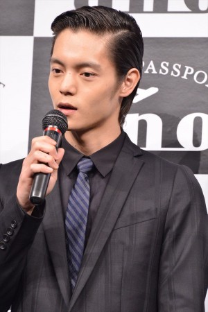 「UNO」新CM発表会に登壇した窪田正孝