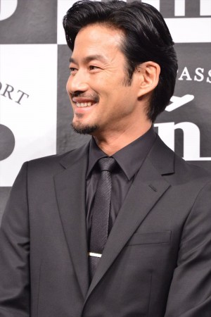 「UNO」新CM発表会に登壇した竹野内豊