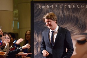 『リリーのすべて』ジャパンプレミアに登場したエディ・レッドメイン