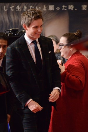 『リリーのすべて』ジャパンプレミアに登場したエディ・レッドメイン