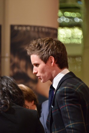 『リリーのすべて』ジャパンプレミアに登場したエディ・レッドメイン