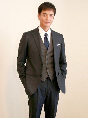 松本清張ドラマスペシャル『黒い樹海』に出演する沢村一樹