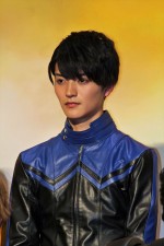 映画『仮面ライダー1号』完成披露イベントに登壇した山本涼介