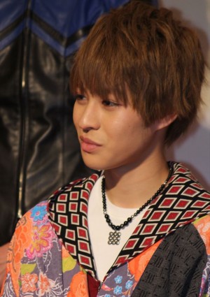 映画『仮面ライダー1号』完成披露イベントに登壇した西銘駿