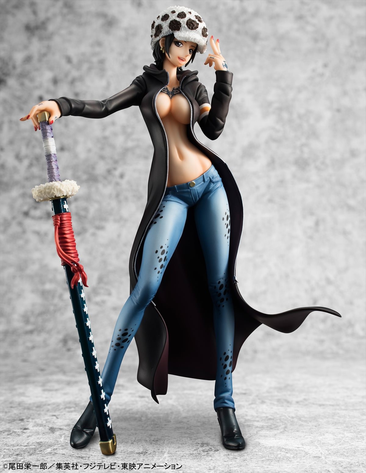 『ONE PIECE』ロー、女体化フィギュア登場　“公式非公認”の性転換シリーズ第一弾