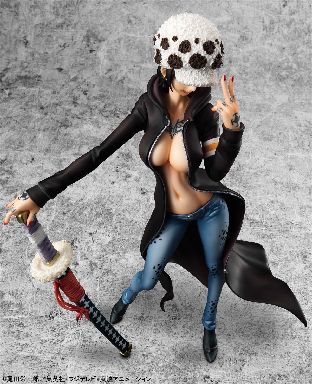 『ONE PIECE』ロー、女体化フィギュア登場　“公式非公認”の性転換シリーズ第一弾