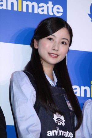 「アニメイト30周年プロジェクト」記者会見に出席した佐々木琴子