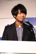 「アニメイト30周年プロジェクト」記者会見に出席した斉藤壮馬