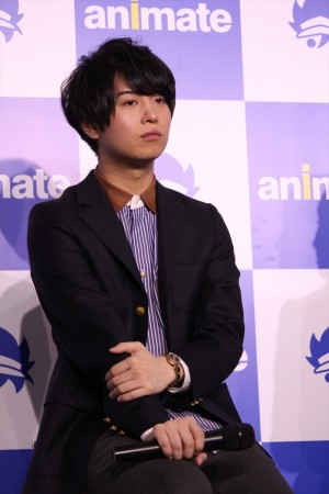 「アニメイト30周年プロジェクト」記者会見に出席した斉藤壮馬