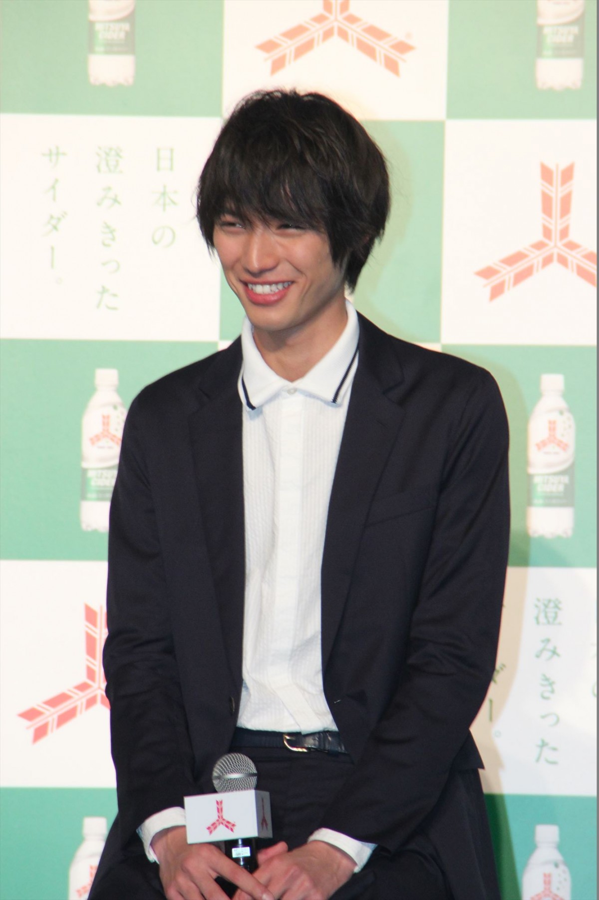 福士蒼汰、高田純次から「僕よりイケメンで驚き」　“親子役”でCM共演