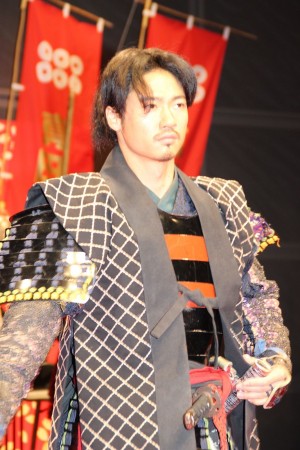 『真田十勇士』クランクアップ報告会見に出席した青木健