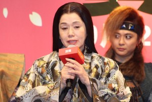 『真田十勇士』クランクアップ報告会見に出席した大竹しのぶ