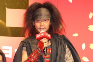 『真田十勇士』クランクアップ報告会見に出席した駿河太郎